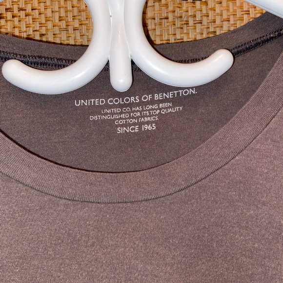United Color of Benetton - Grey round neck - Picture 3 of 4